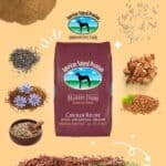 Market Fresh Chicken Recipe with Ancestral Grains bag with its ingredients around it