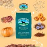 Market Fresh Duck Recipe with Butternut Squash bag with its ingredients around it