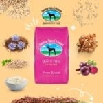 Market Fresh Puppy Recipe bag with its ingredients around it