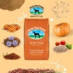 Market Fresh Turkey Recipe with Pumpkin bag with turkey, pumpkin and other ingredients around it